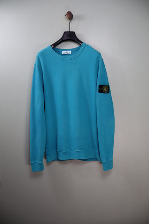 Stone Island Aqua Blue Jumper
