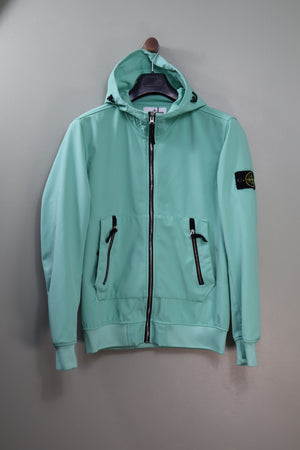 Stone Island Mint Green Soft Shell Jacket