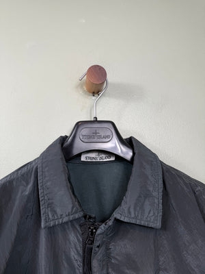 Stone Island Dark Green Nylon Metal Overshirt