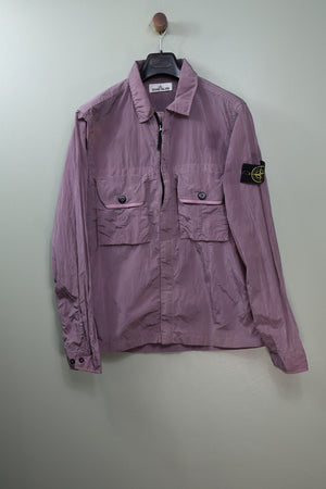 Stone Island Rose Quartz Nylon Metal Overshirt