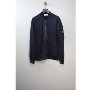 Stone Island Black Zipped Jumper