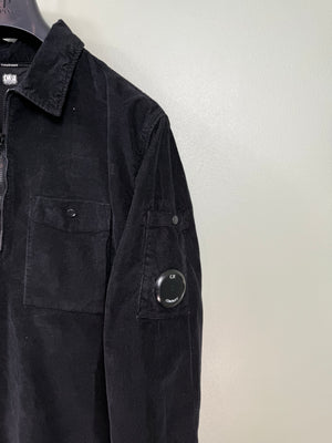 C.P. Company Black Needle Cord Smock