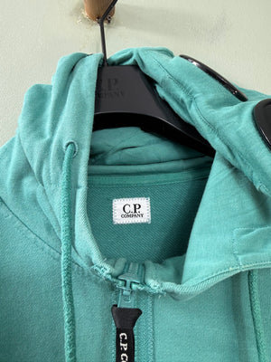 C.P. Company Green Goggle Hoodie