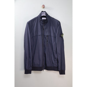 Stone Island Navy Crinkle Reps Jacket