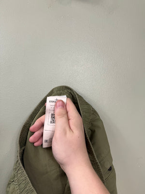 Stone Island Khaki RE-T Cargo Bottoms