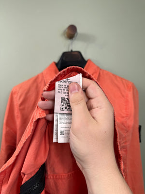 Stone Island Orange Overshirt
