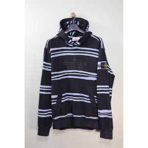 Stone Island X Supreme Black Hoodie