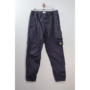 Stone Island Black RE-T Cargo Bottoms