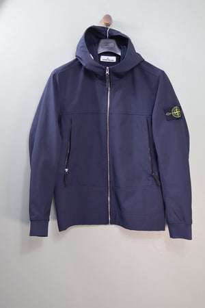 Stone Island Navy Soft Shell Jacket
