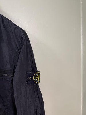 Stone Island Black Nylon Metal Overshirt