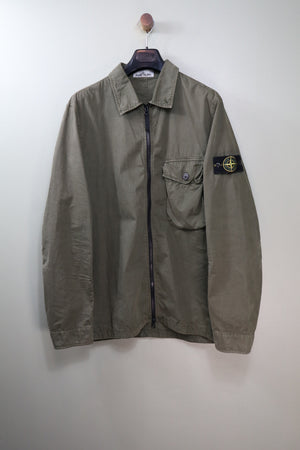 Stone Island Khaki Overshirt