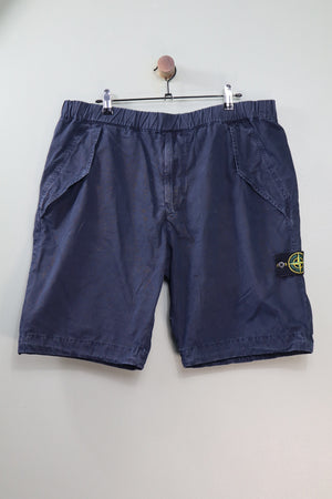 Stone Island Navy RE Cargo Shorts