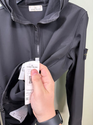 Stone Island Black Soft Shell Jacket