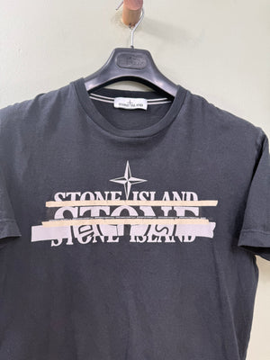 Stone Island Black T-Shirt