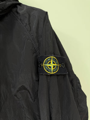 Stone Island Black Nylon Metal Smock Overshirt