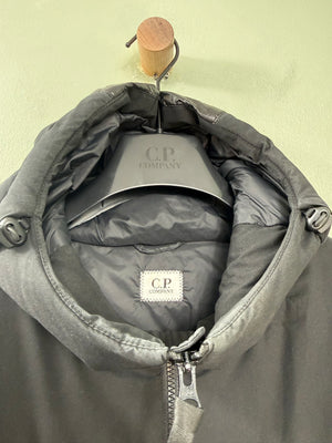 C.P. Company Black D.D Shell Down Knit Jacket
