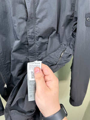 Stone Island Black Nylon Batavia Parka Jacket