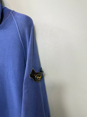 Stone Island Blue Vintage Hoodie