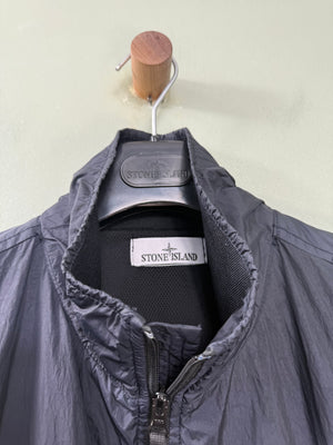 Stone Island Navy Crinkle Reps Jacket