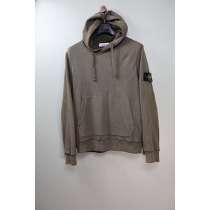 Stone Island Khaki Hoodie