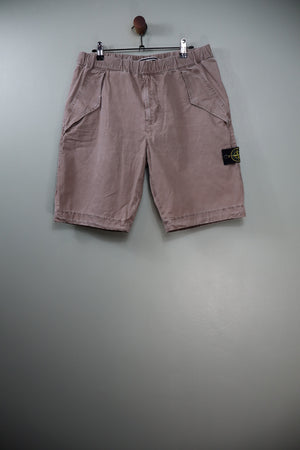 Stone Island Beige RE Cargo Shorts