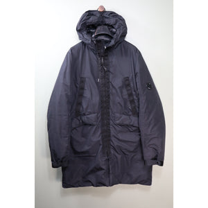 C.P. Company Black Micro-M Down Parka Jacket