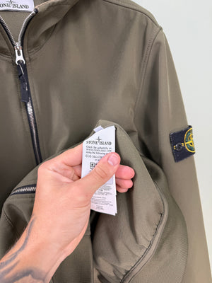 Stone Island Khaki Soft Shell Jacket