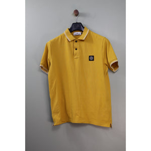 Stone Island Yellow SL Polo Shirt