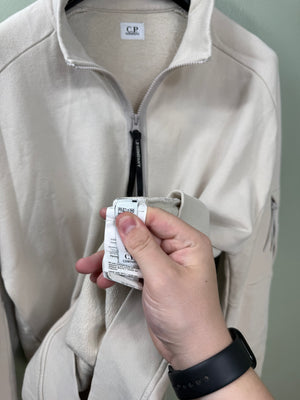 C.P. Company Beige 1/4 Zip Jumper