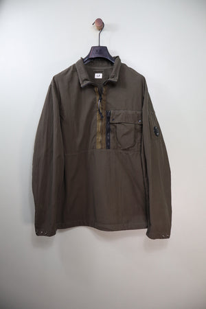 C.P. Company Khaki Flatt Nylon Smock