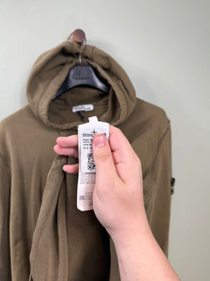 Stone Island Khaki Hoodie