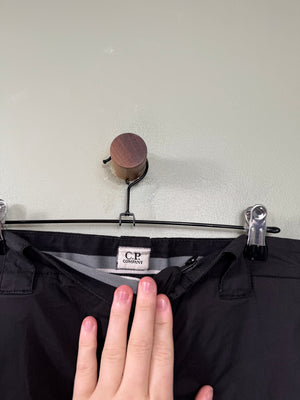 C.P. Company Black Cargo Bottoms