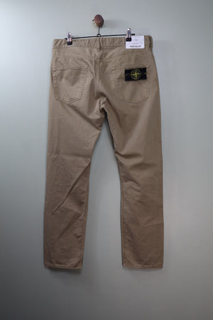 Stone Island Khaki RE-T Chinos
