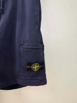 Stone Island Navy Shorts