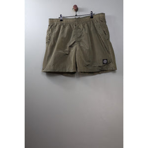 Stone Island Khaki Swim Shorts
