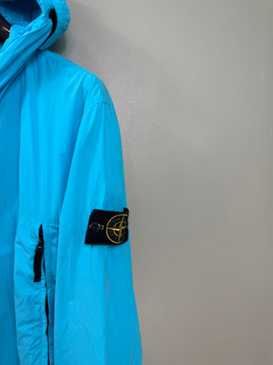 Stone Island Aqua Blue Skin Touch Jacket