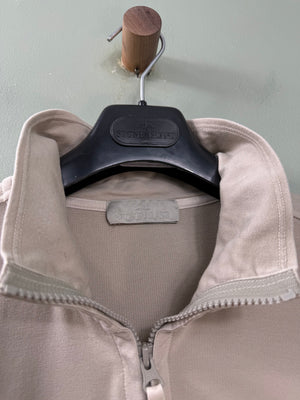 Stone Island Beige Ghost 1/4 Zip Jumper