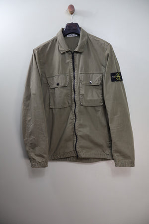 Stone Island Khaki Overshirt