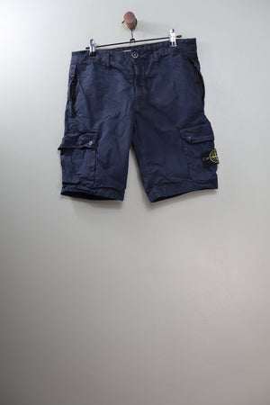 Stone Island Navy SL Cargo Shorts