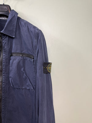 Stone Island Navy Overshirt