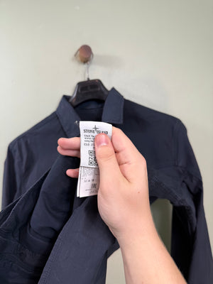 Stone Island Navy Ghost Overshirt