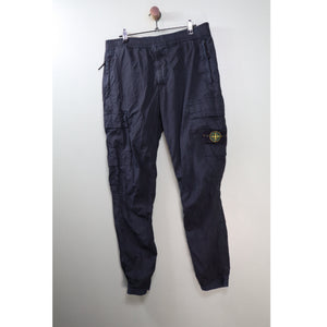 Stone Island Black RE-T Cargo Bottoms