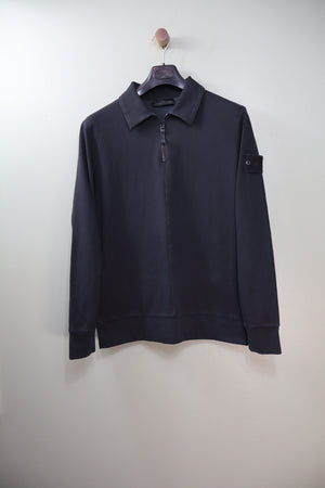 Stone Island Black Ghost 1/4 Zip Jumper
