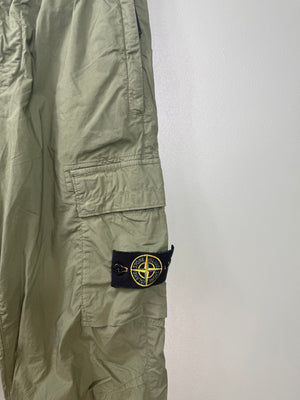 Stone Island Green RE-T Cargo Bottoms