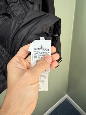 Stone Island Black Micro Ripstop Jacket