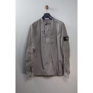 Stone Island Green Nylon Metal Smock