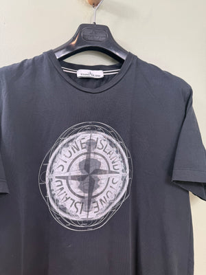 Stone Island Black T-Shirt