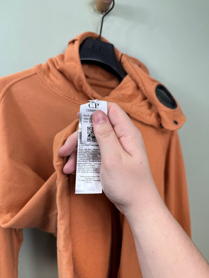 C.P. Company Orange Goggle Hoodie