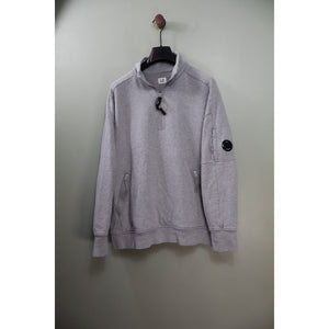 C.P. Company Grey 1/4 Zip Jumper