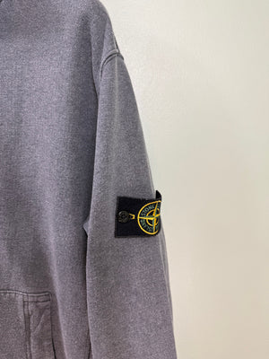 Stone Island Charcoal Grey Zipped Jumper